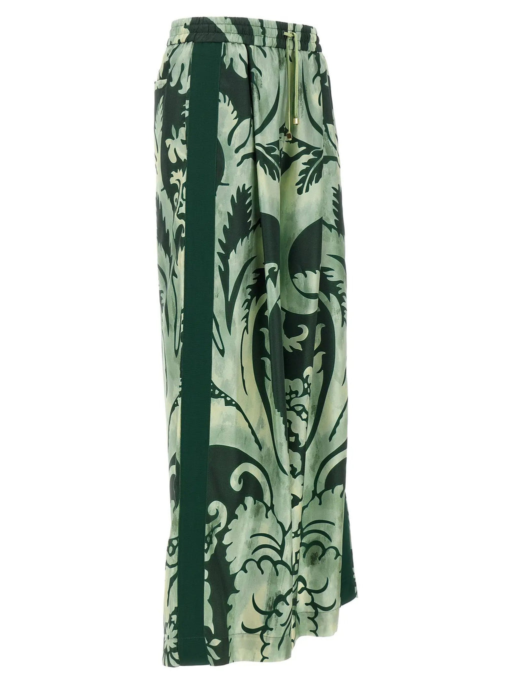 F.R.S. - FOR RESTLESS SLEEPERS Bicolor Silk Casual Pants