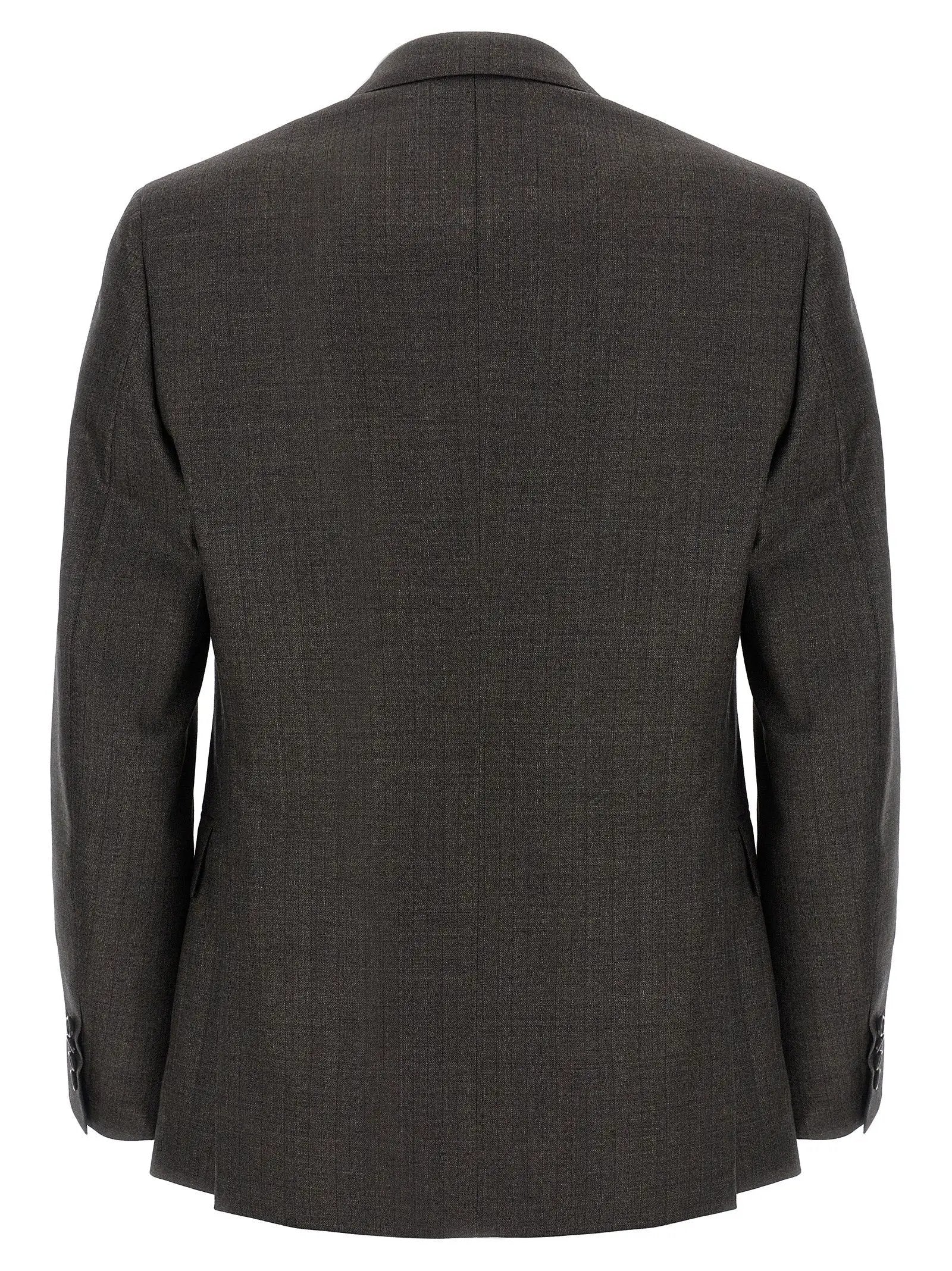 Brioni Brown Wool Blazer