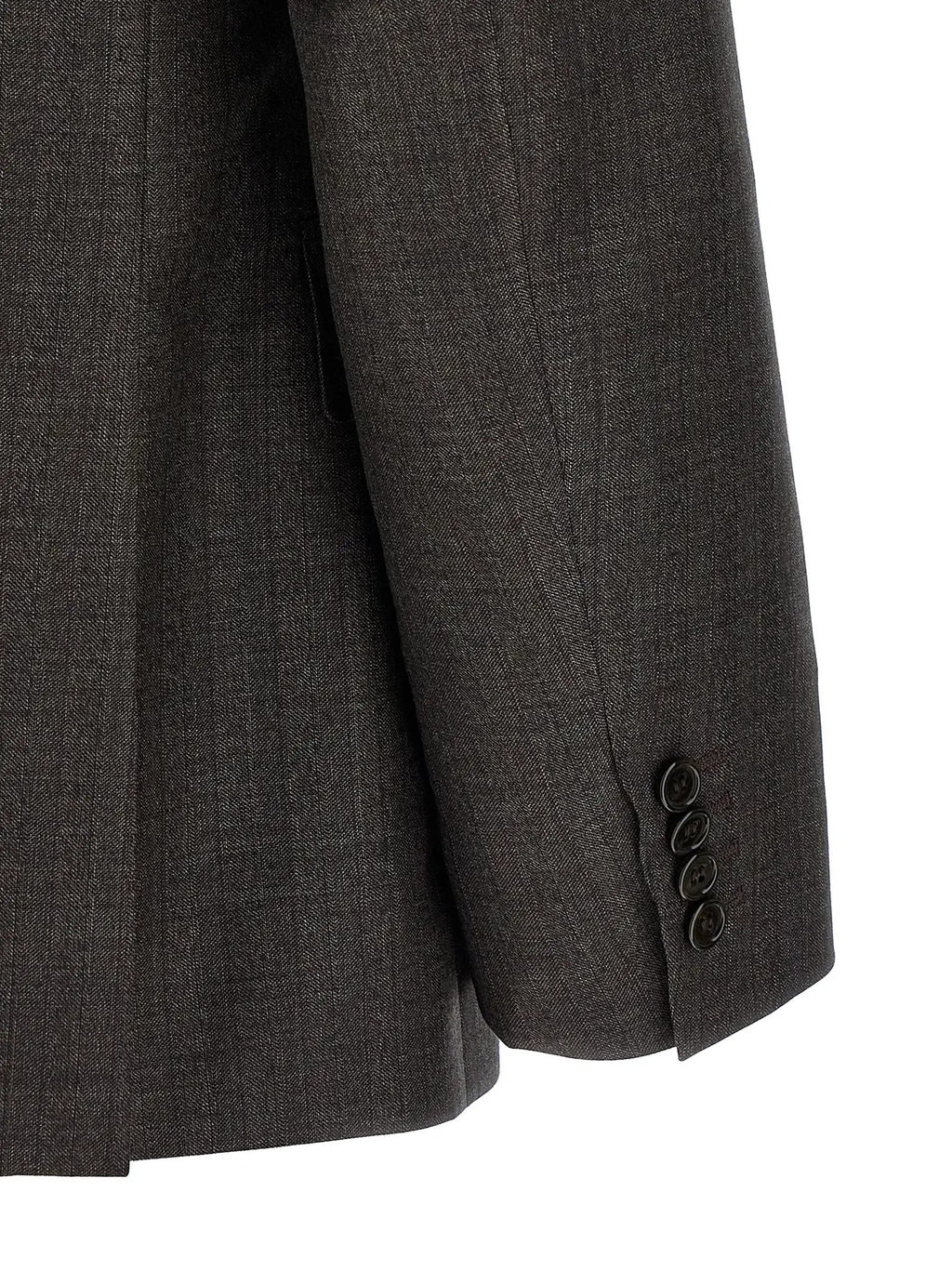Brioni Brown Wool Blazer