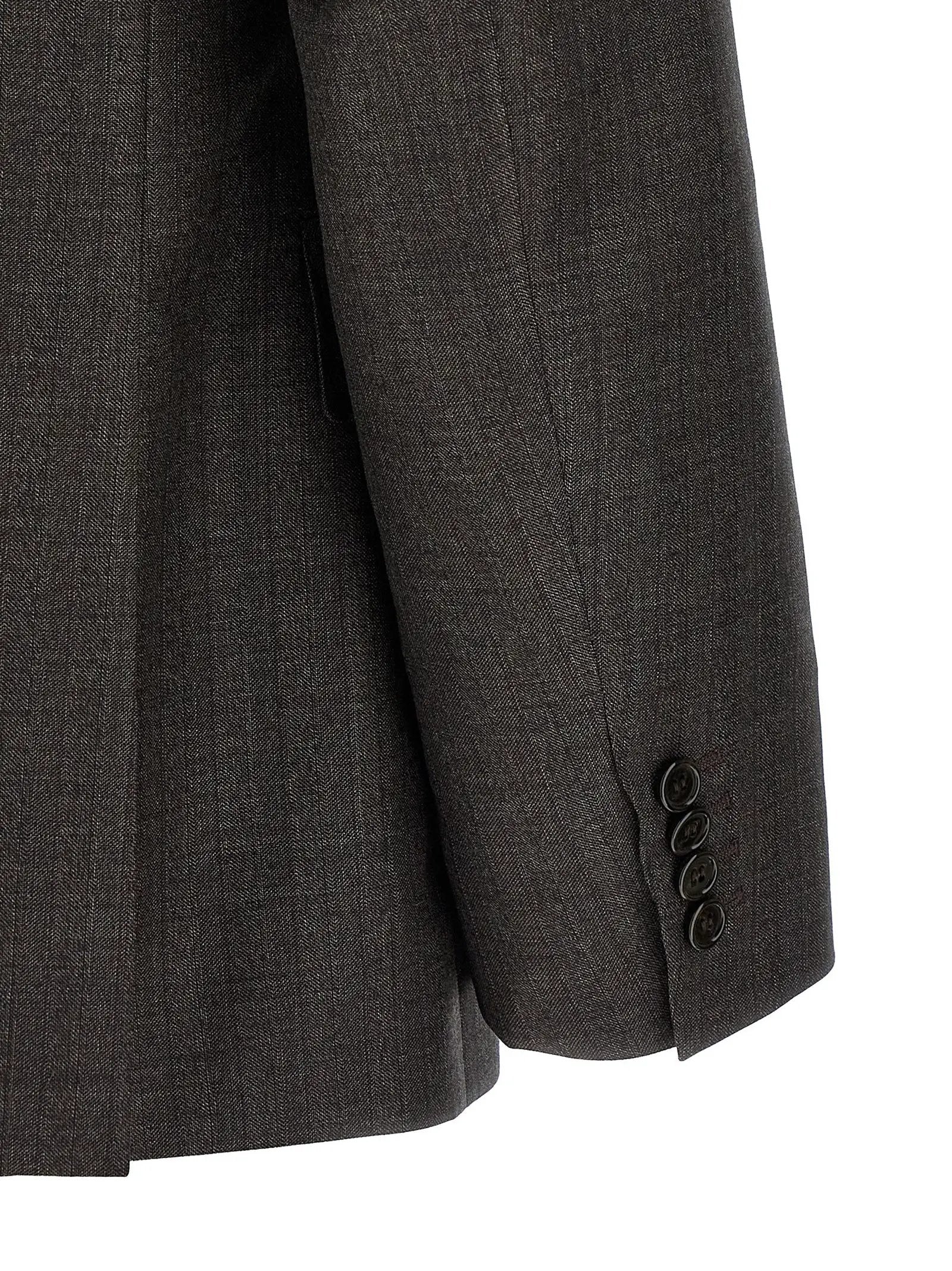 Brioni Brown Wool Blazer