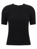 Tory Burch Black Cotton Cardigan