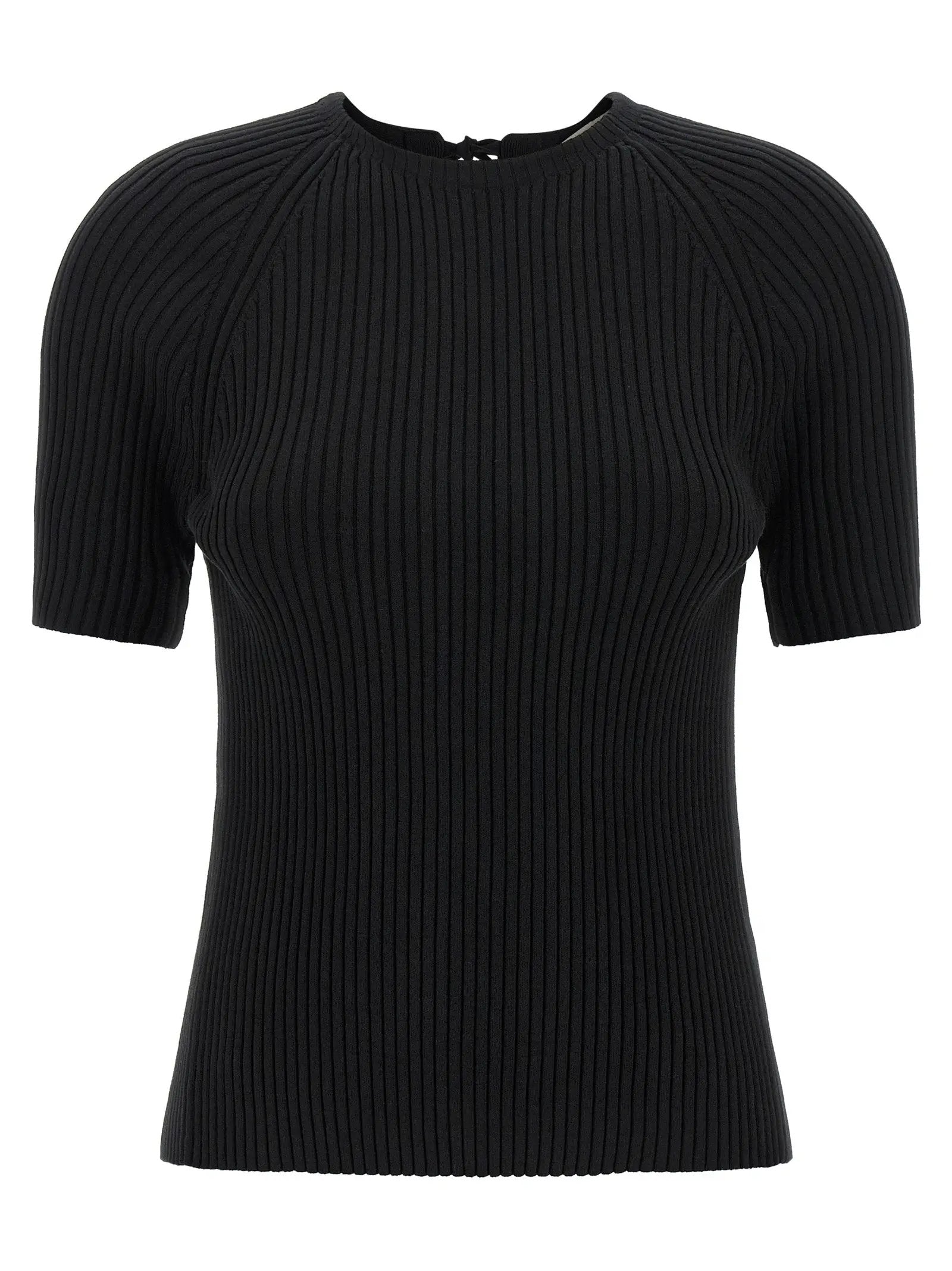 Tory Burch Black Cotton Cardigan