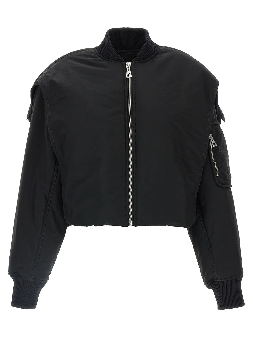 Jean Paul Gaultier Jean Paul Gaultier Black Polyethylene Bomber