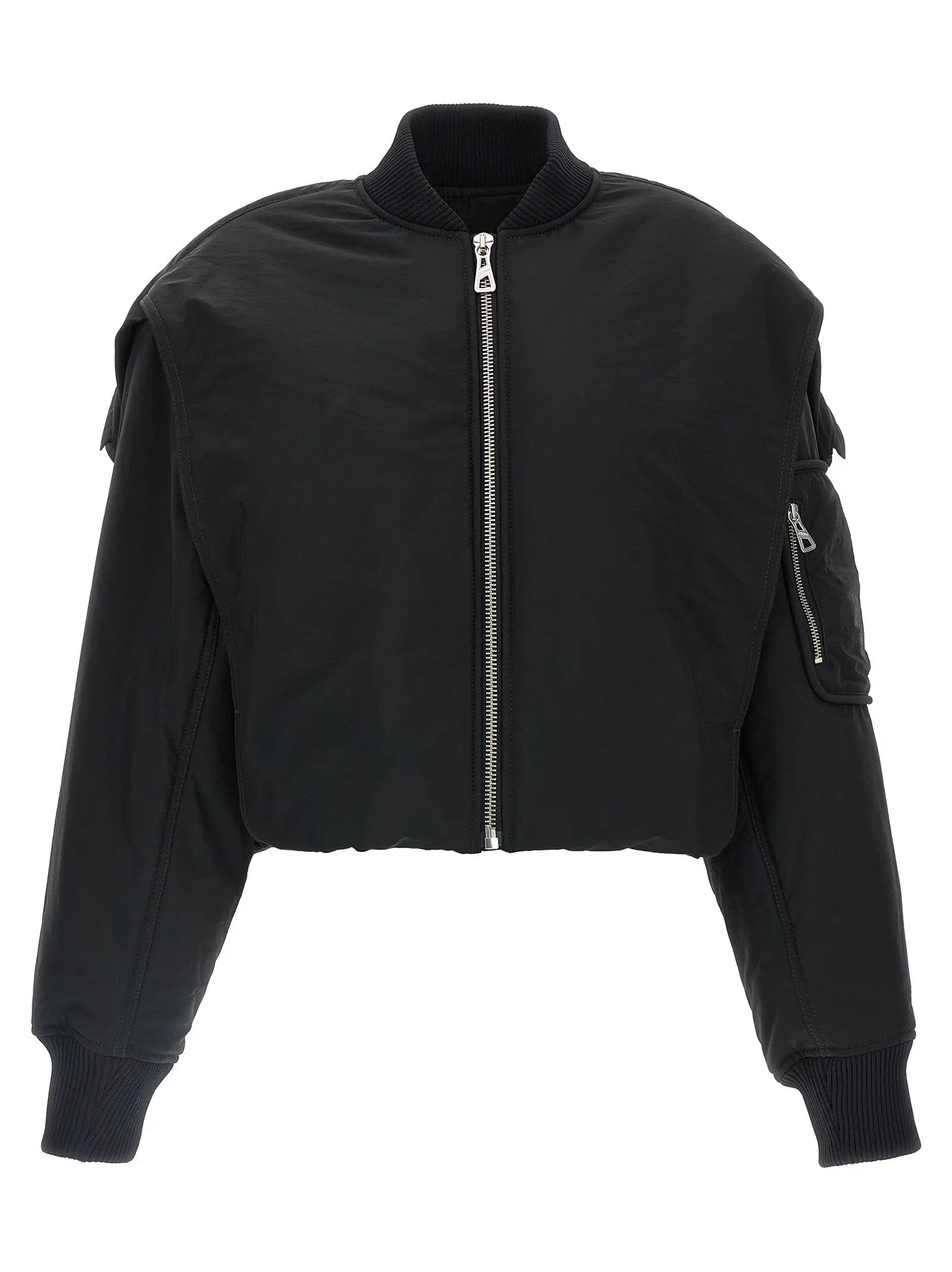 Jean Paul Gaultier Jean Paul Gaultier Black Polyethylene Bomber