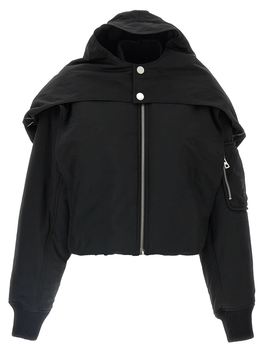 Jean Paul Gaultier Jean Paul Gaultier Black Polyethylene Bomber