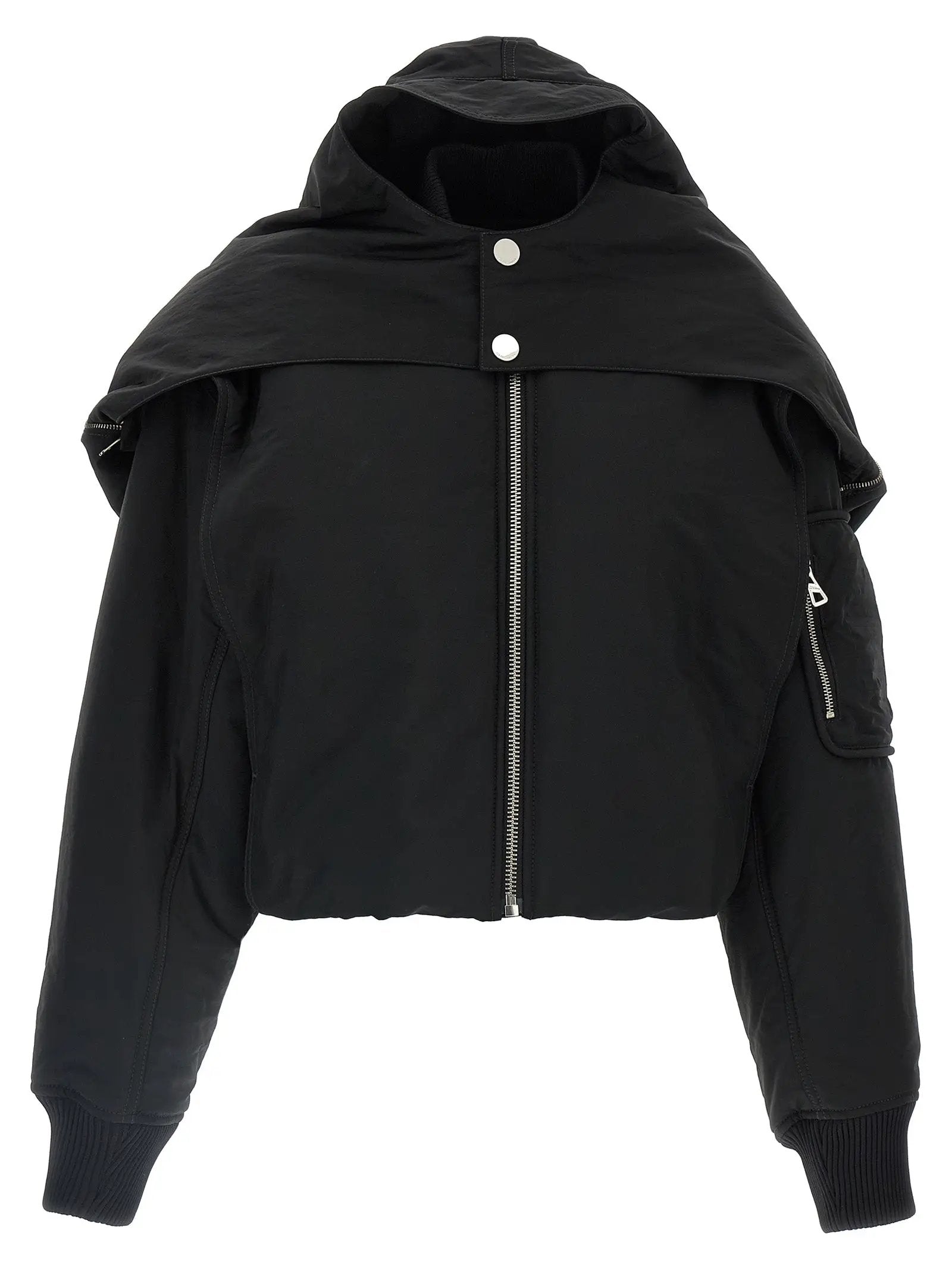 Jean Paul Gaultier Jean Paul Gaultier Black Polyethylene Bomber