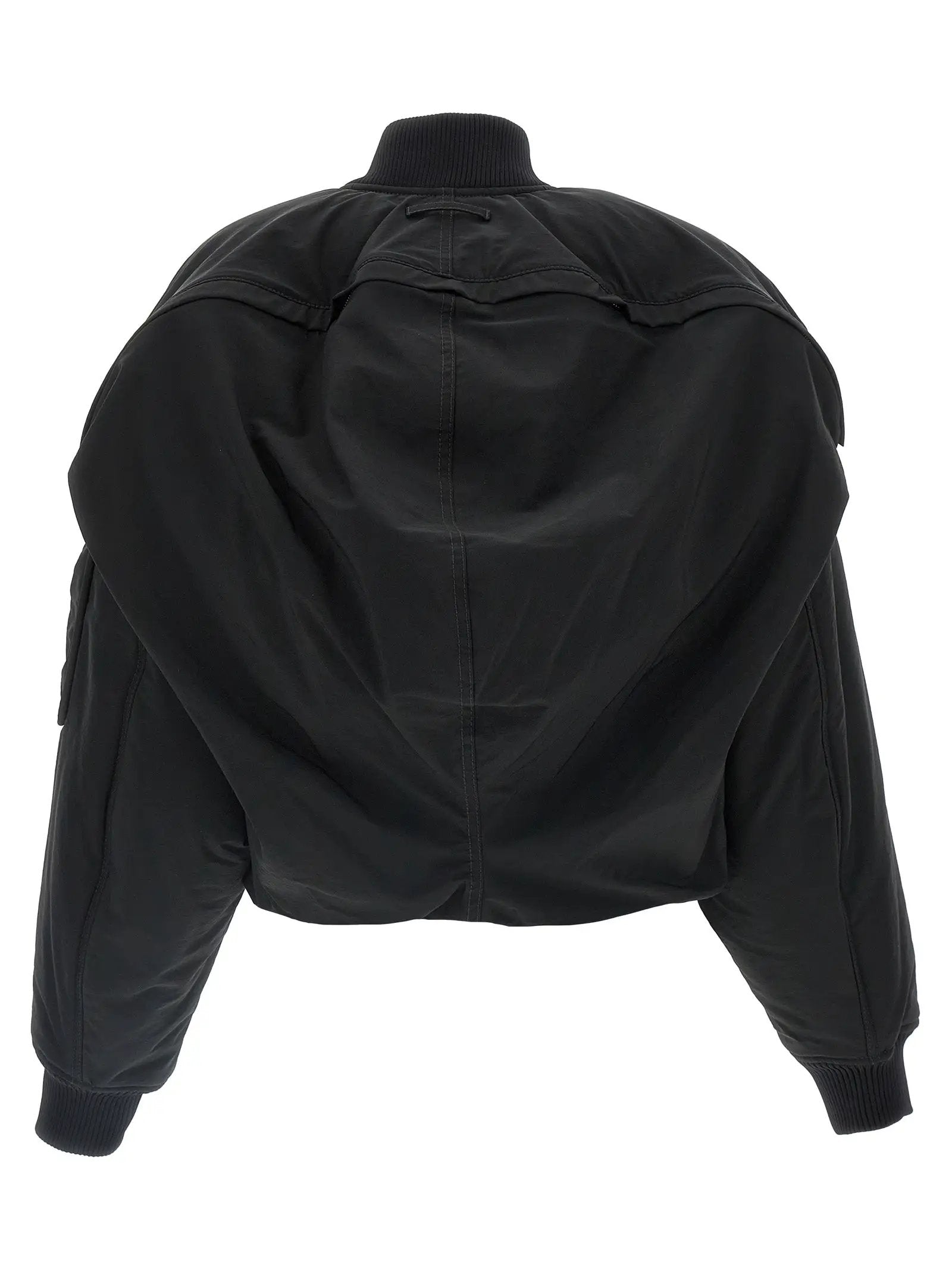 Jean Paul Gaultier Jean Paul Gaultier Black Polyethylene Bomber