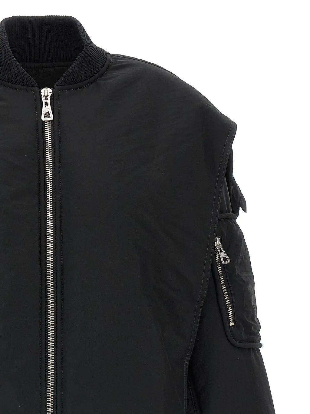 Jean Paul Gaultier Jean Paul Gaultier Black Polyethylene Bomber