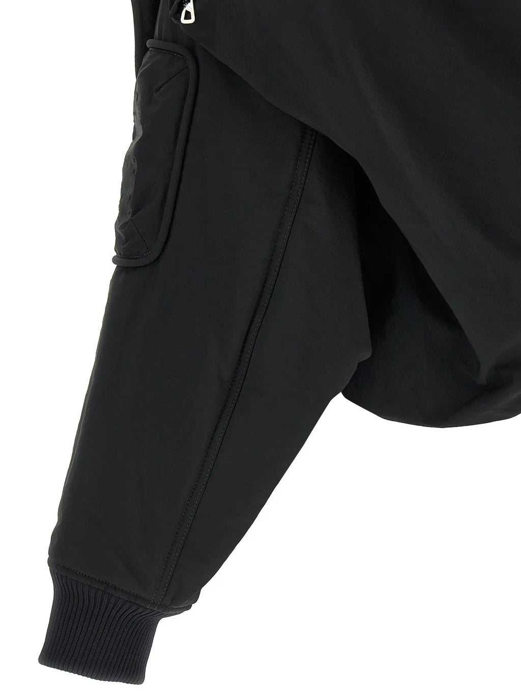 Jean Paul Gaultier Jean Paul Gaultier Black Polyethylene Bomber
