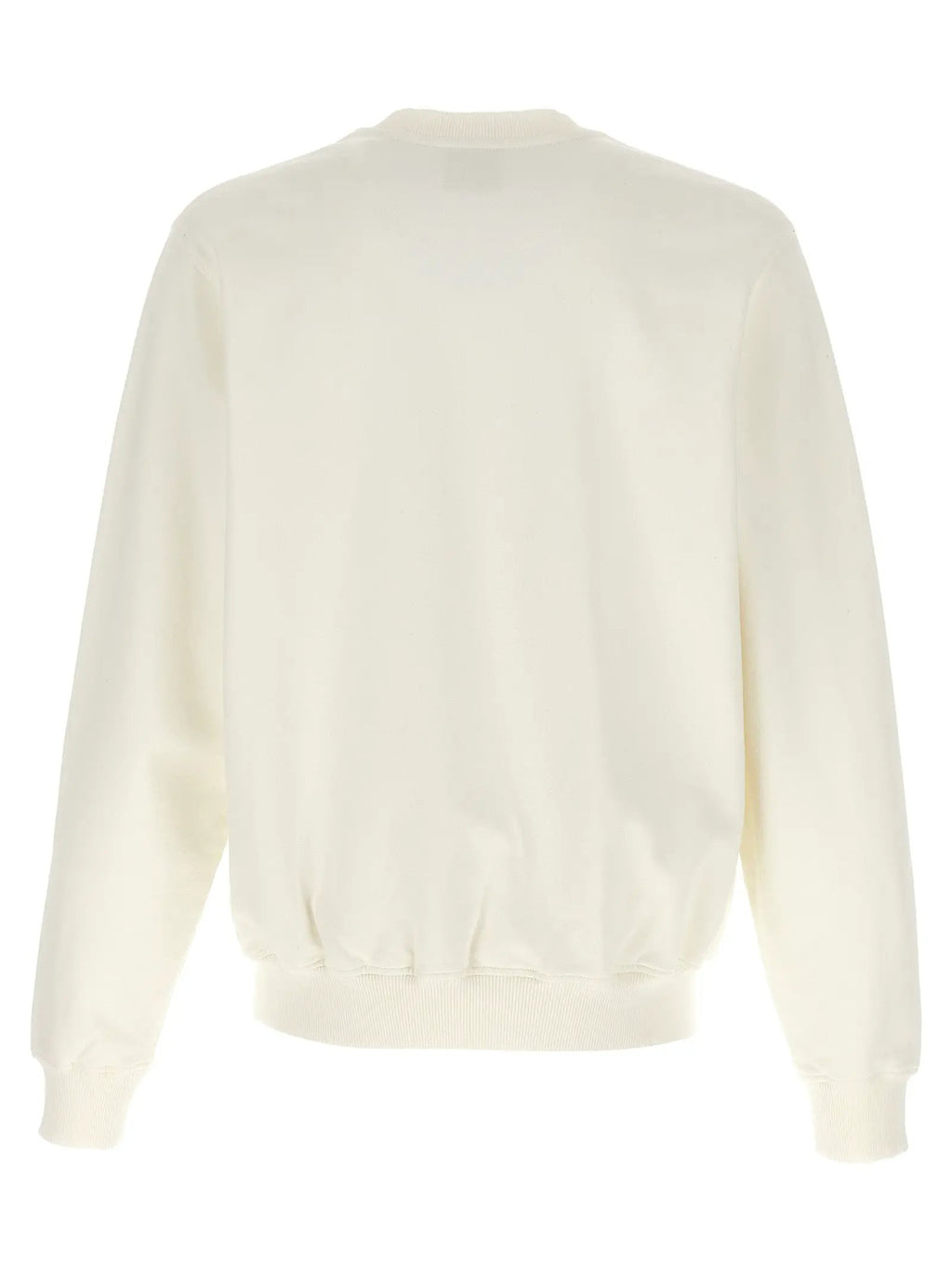 Casablanca White Cotton Sweatshirt