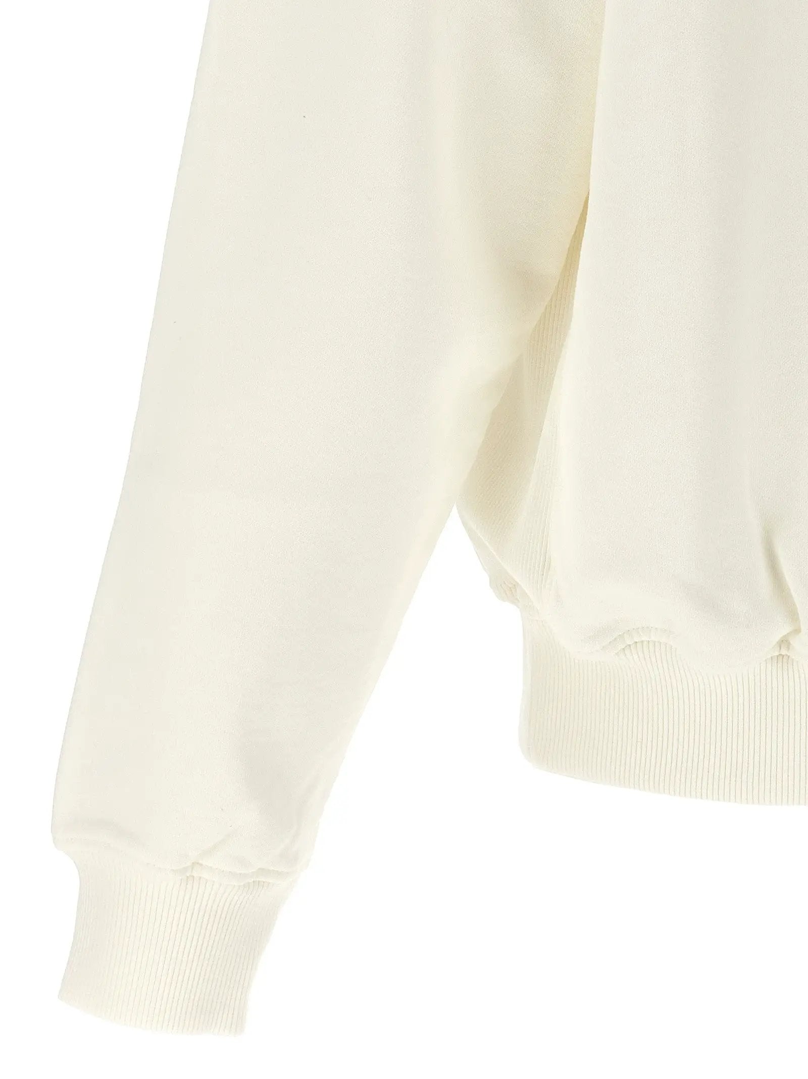 Casablanca White Cotton Sweatshirt