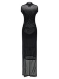 Jean Paul Gaultier Jean Paul Gaultier Black Polyamide Long Dress