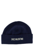Valentino Garavani Blue Cotton Beanie