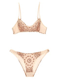 The Attico Multicolor Polyamide Bikini