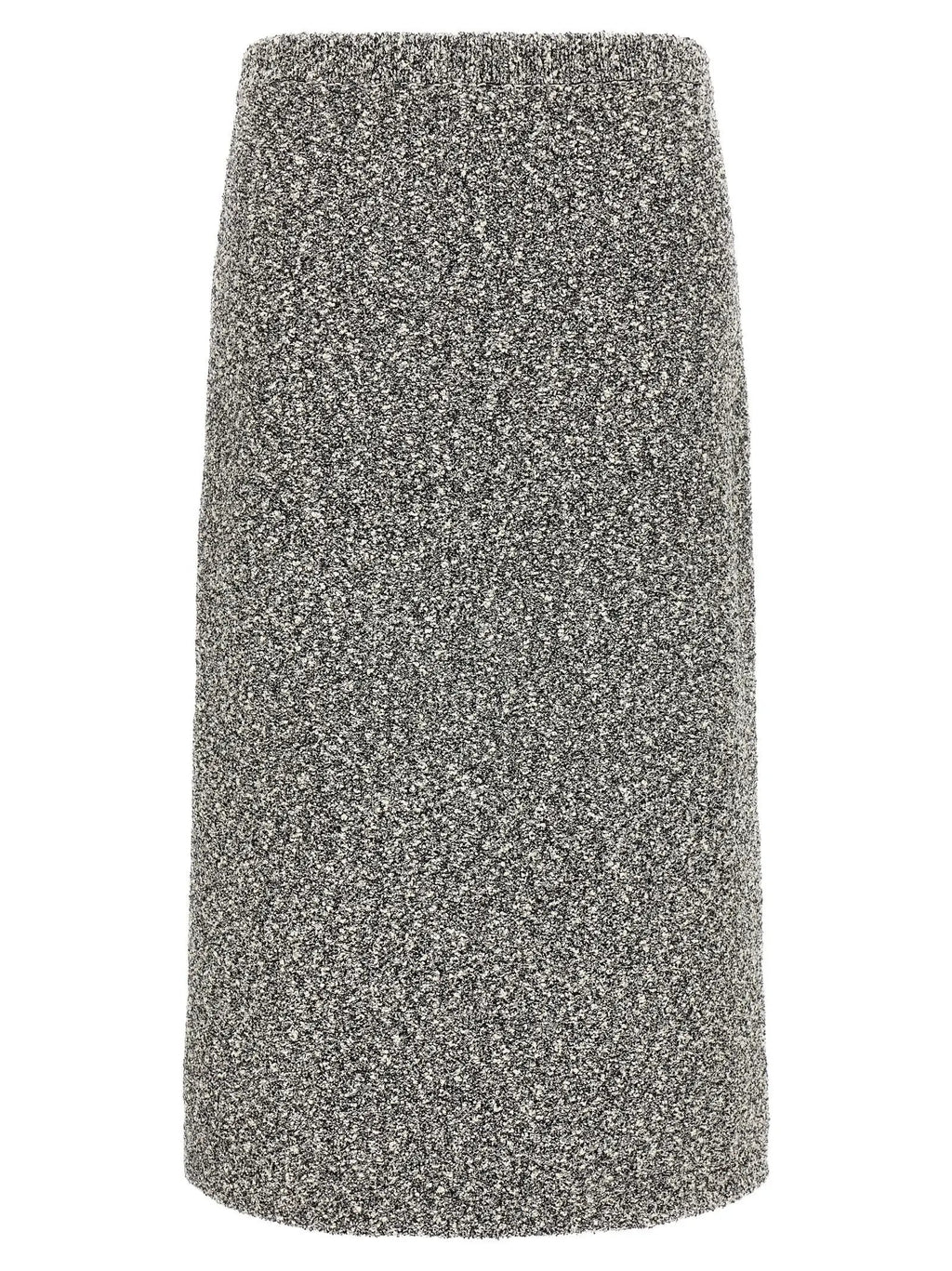Tory Burch Black Polyamide Midi Skirt