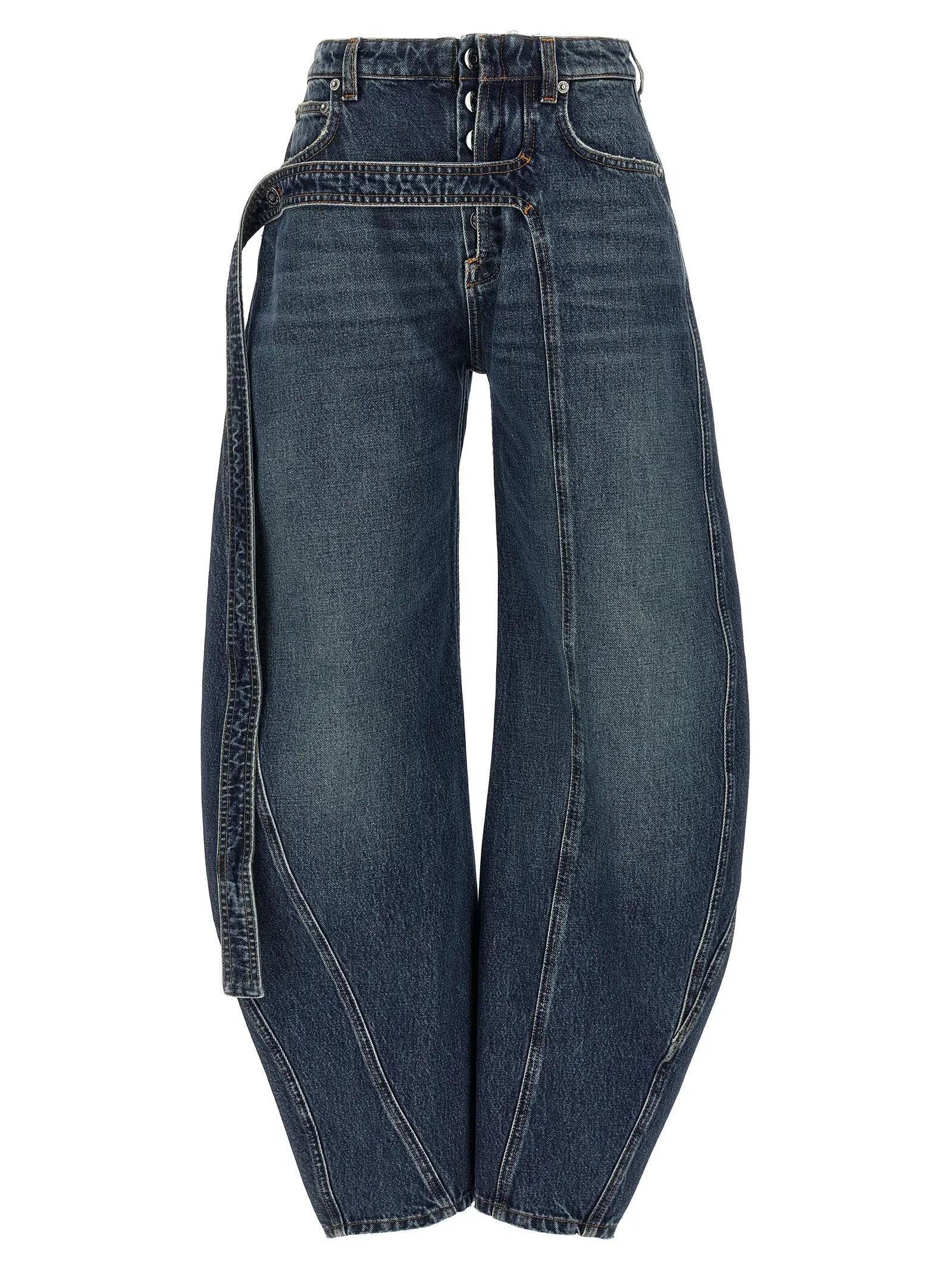 Jean Paul Gaultier Jean Paul Gaultier Blue Cotton Jeans Denim