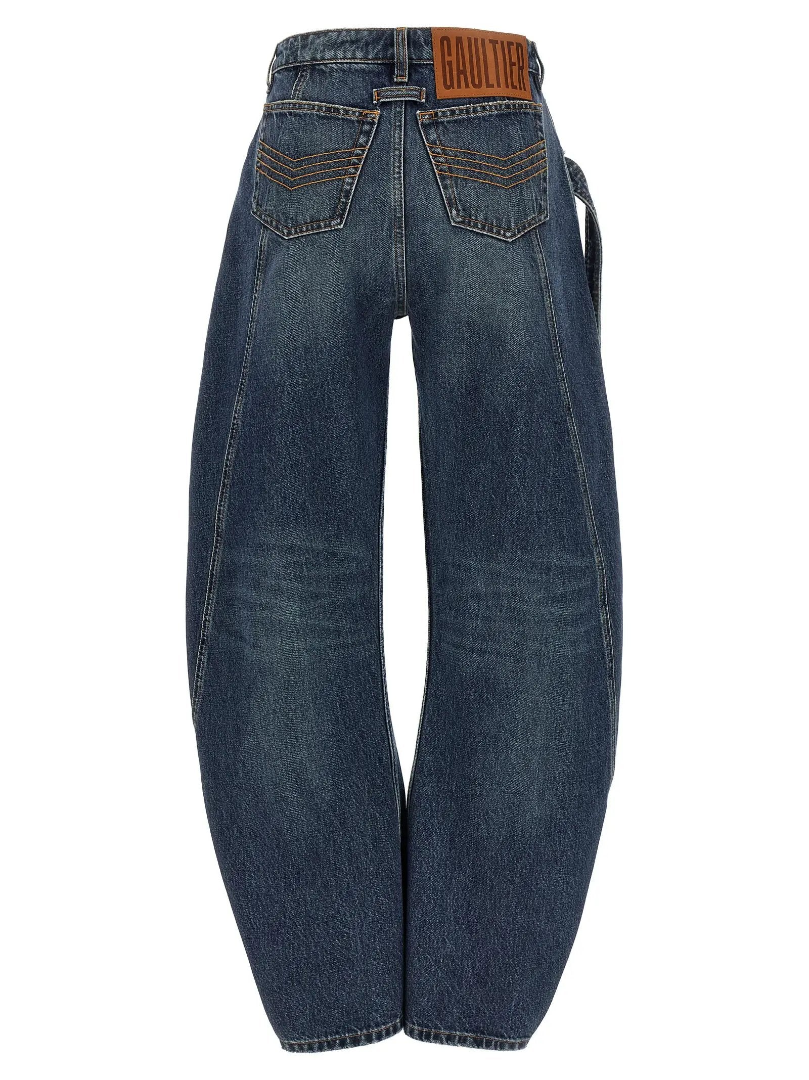 Jean Paul Gaultier Jean Paul Gaultier Blue Cotton Jeans Denim