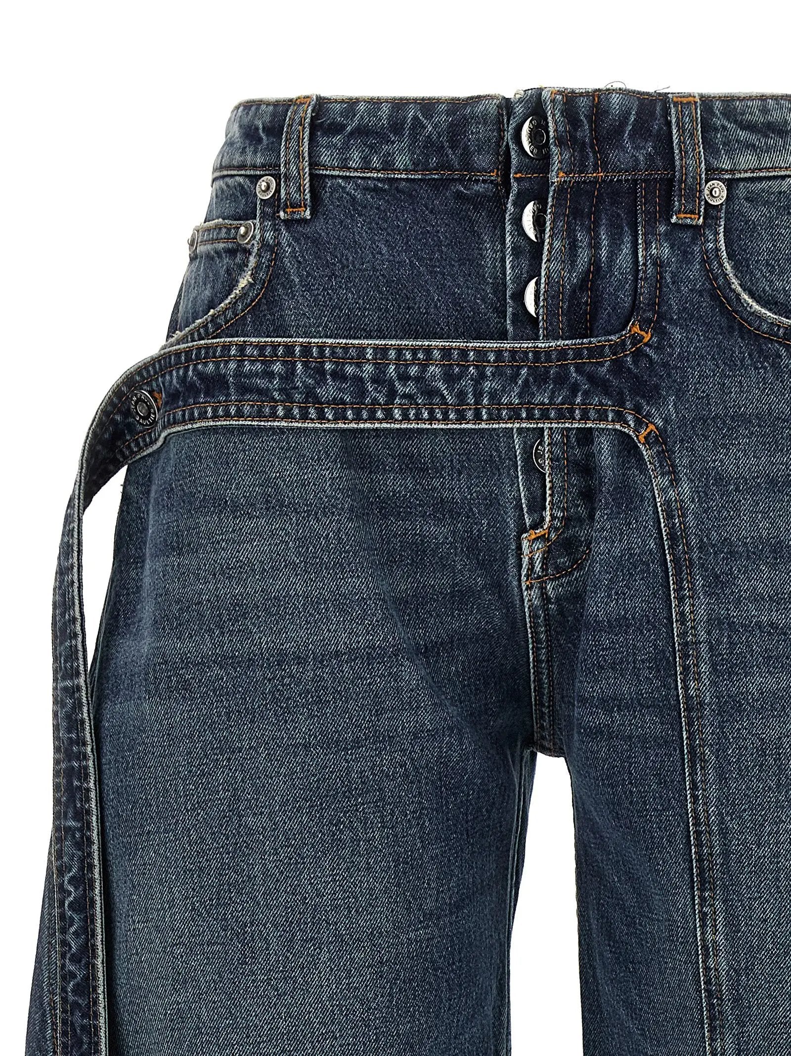 Jean Paul Gaultier Jean Paul Gaultier Blue Cotton Jeans Denim