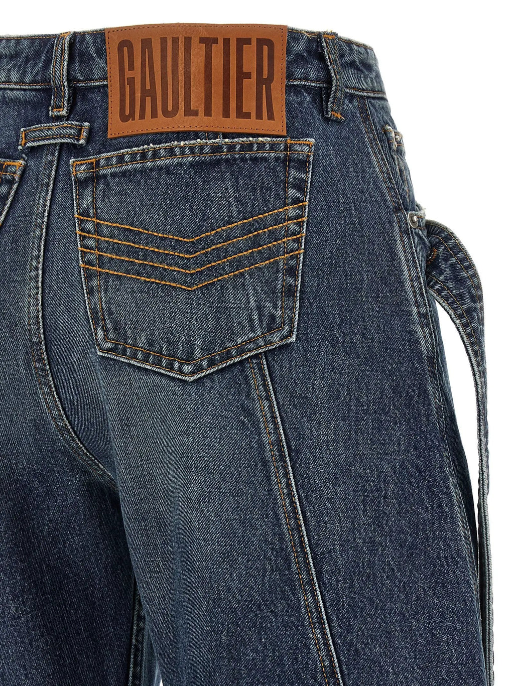 Jean Paul Gaultier Jean Paul Gaultier Blue Cotton Jeans Denim