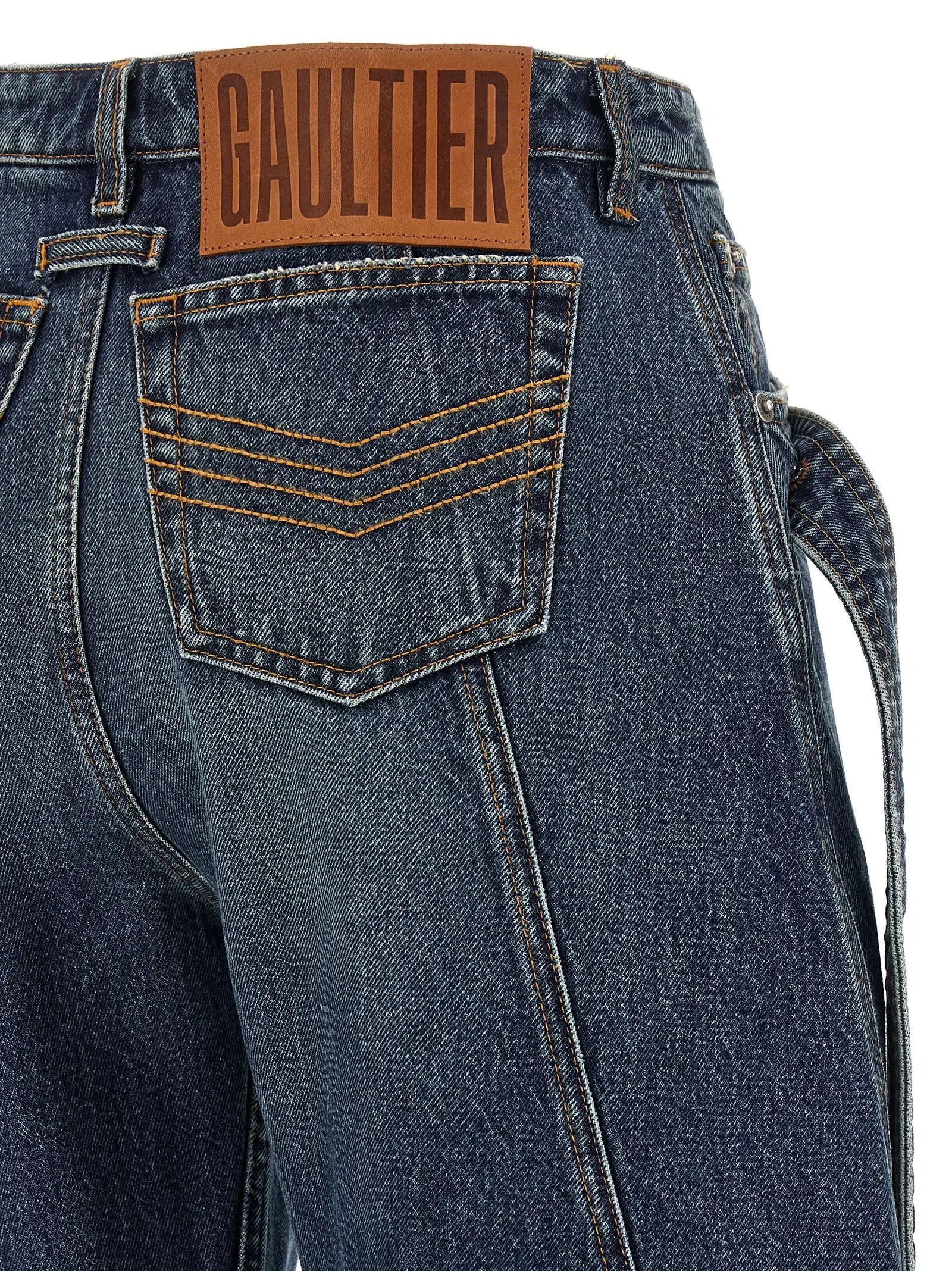 Jean Paul Gaultier Jean Paul Gaultier Blue Cotton Jeans Denim