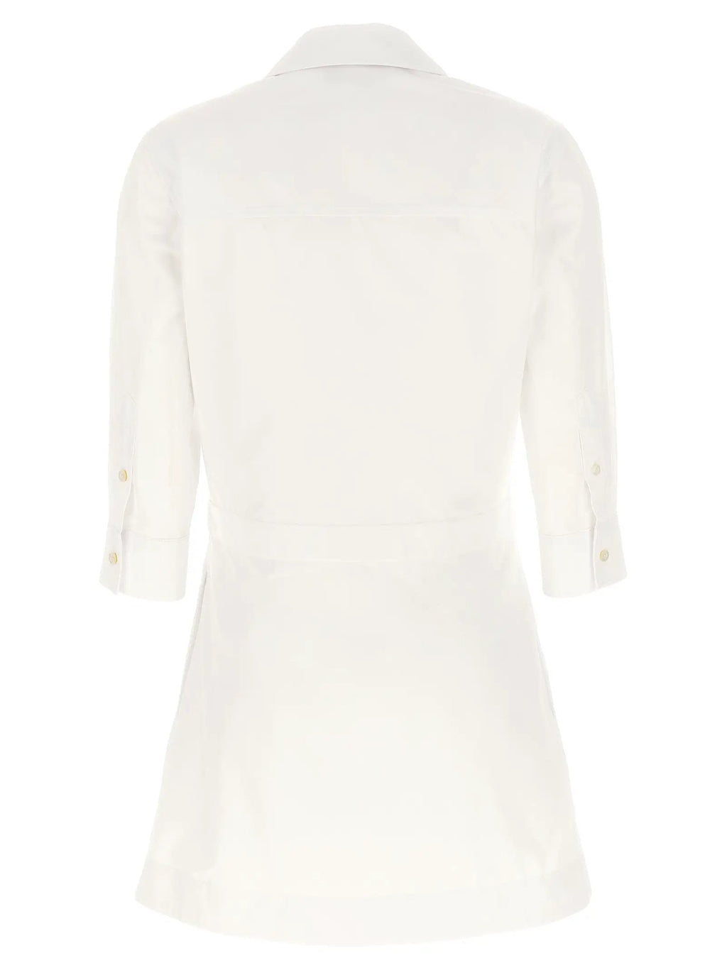 Gucci White Cotton Short Dress
