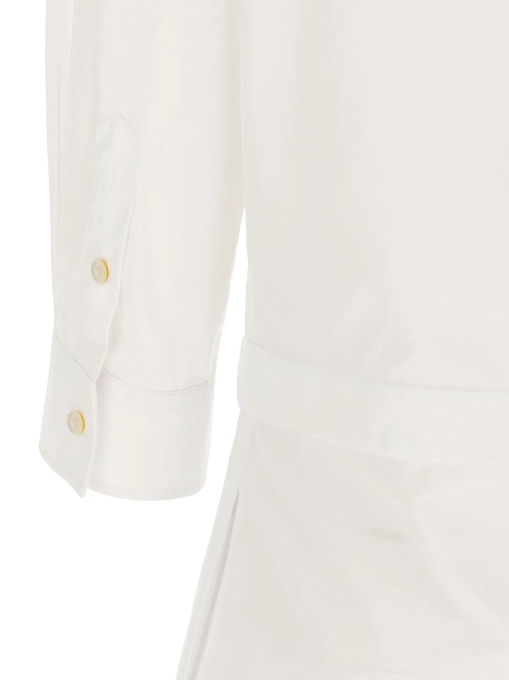 Gucci White Cotton Short Dress