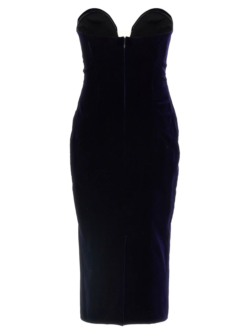 Tom Ford Blue Viscose Midi Dress