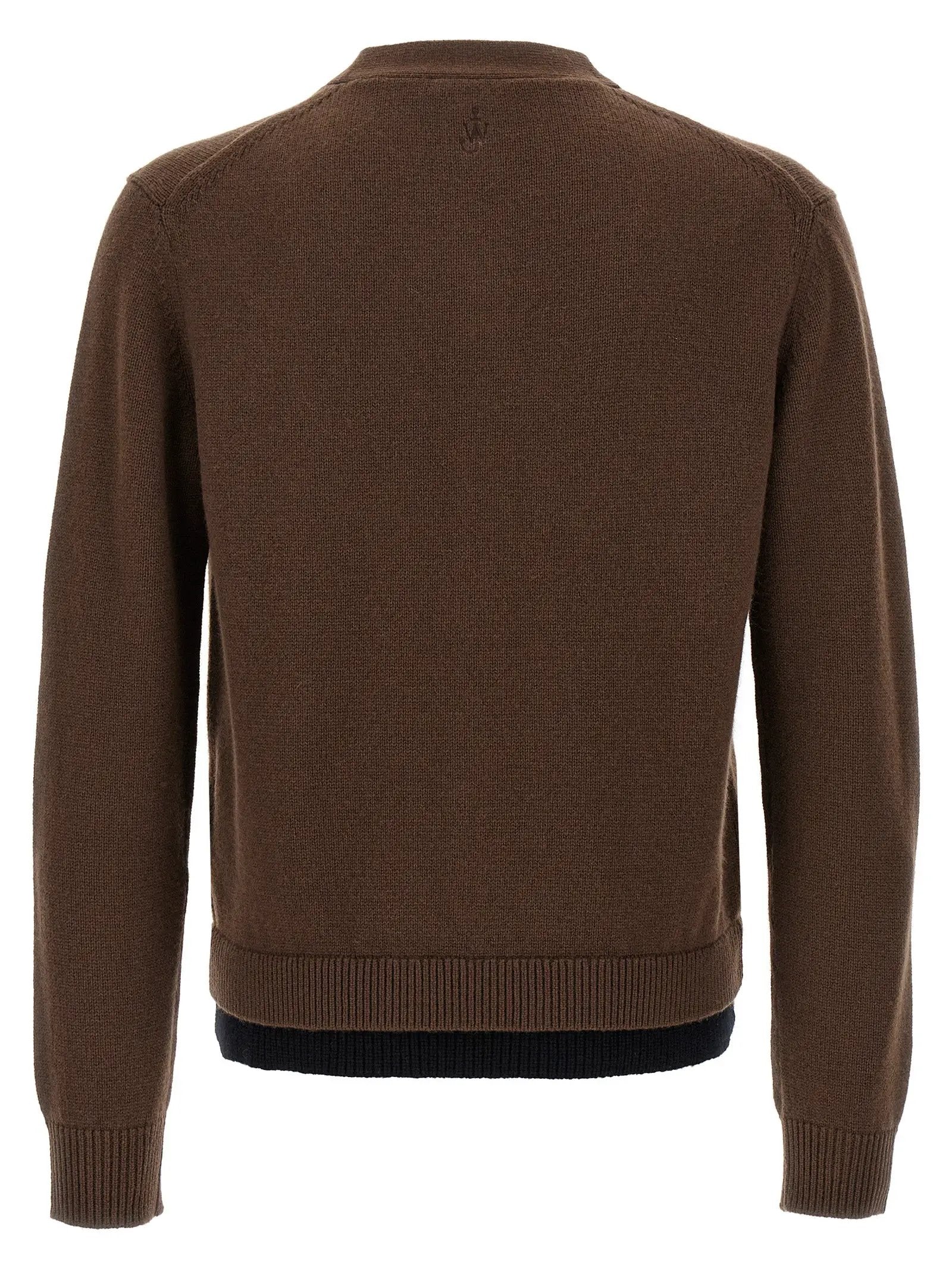 J.W.Anderson Brown Wool Cardigan