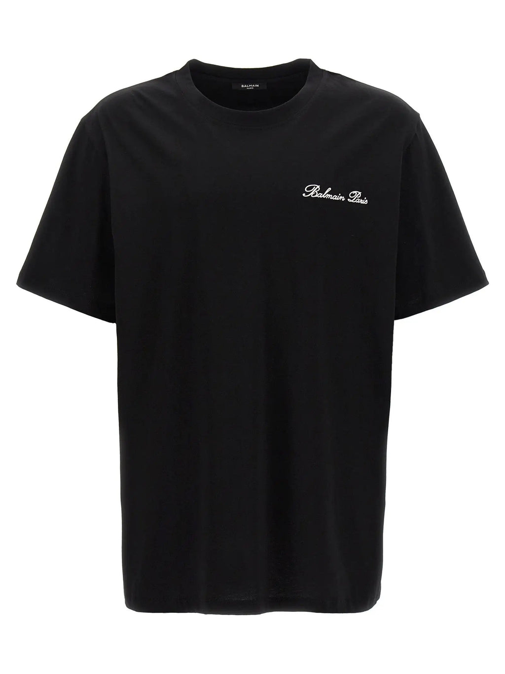 T-shirt Balmain bicolore en coton