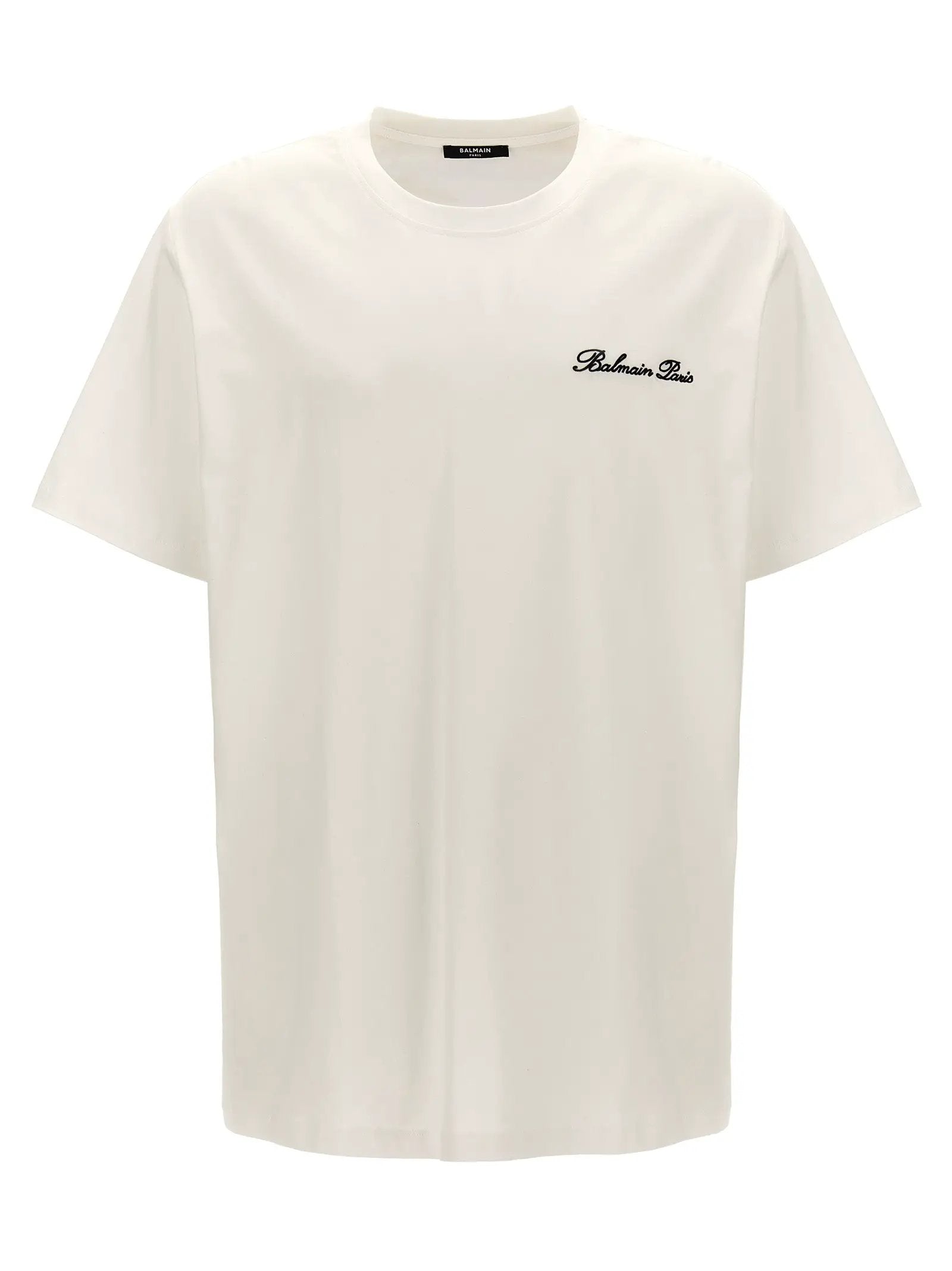 Balmain Bicolor Cotton T-Shirt