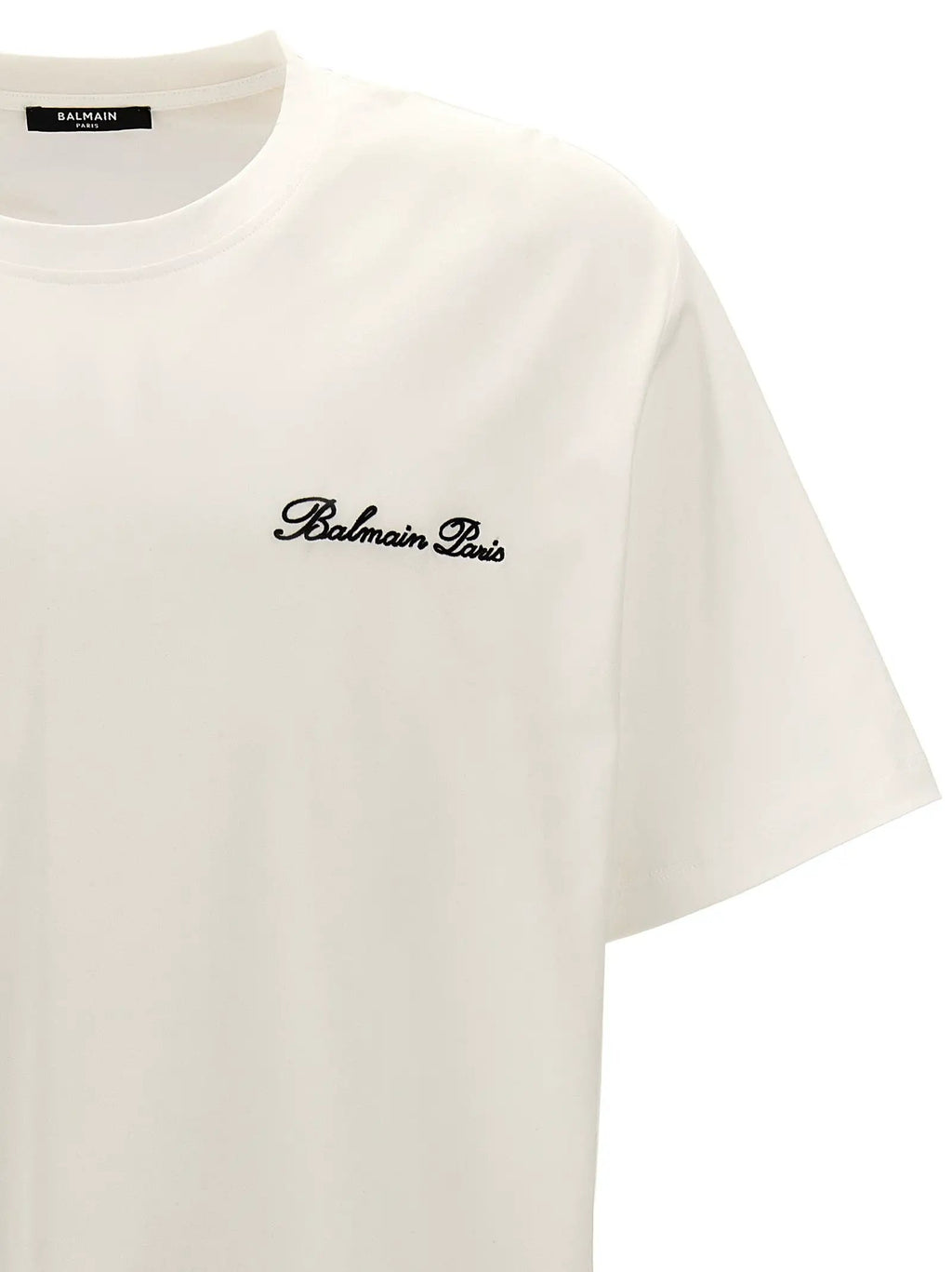 Balmain Bicolor Cotton T-Shirt
