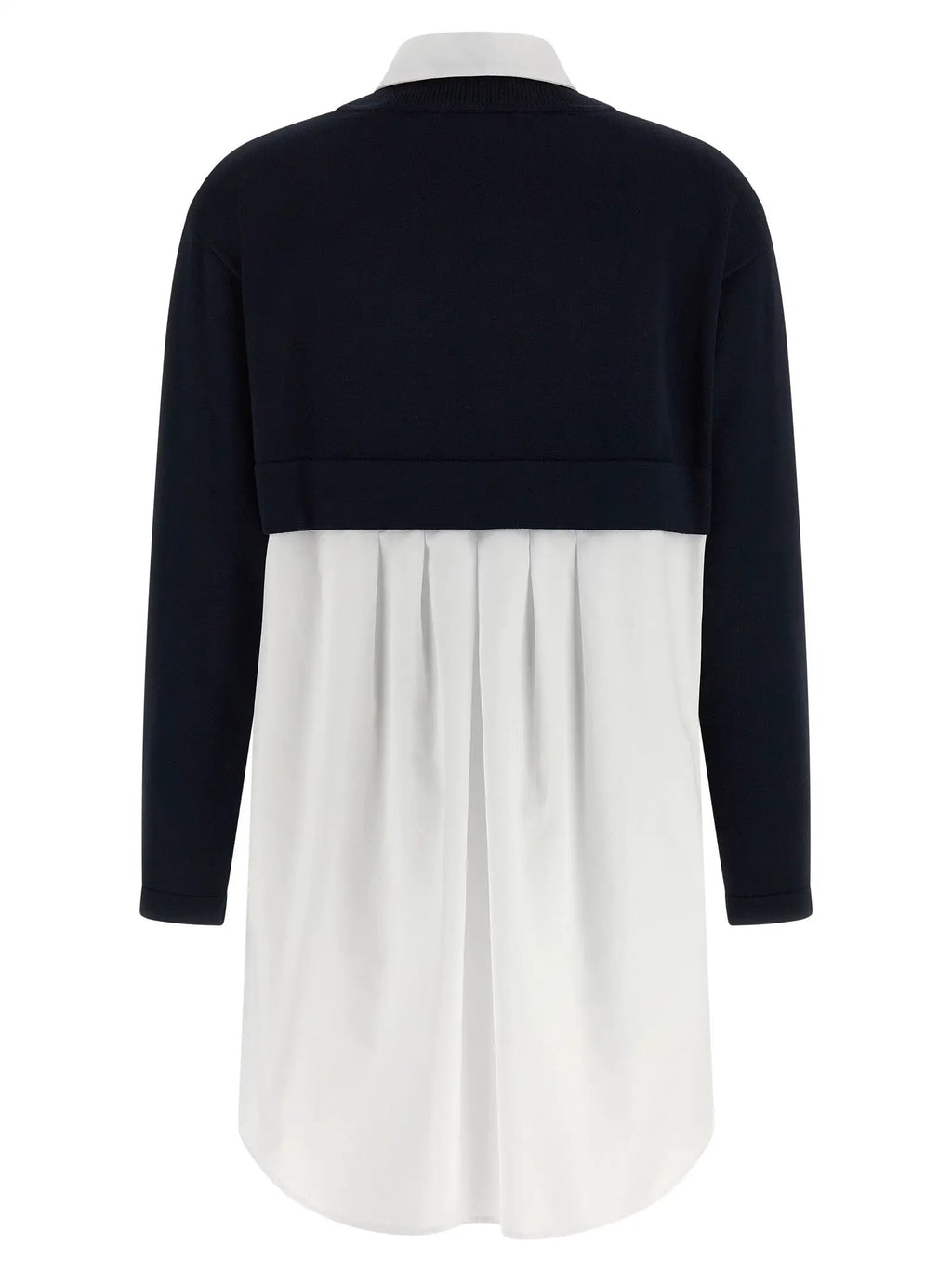Elisabetta Franchi Blue Viscose Short Dress
