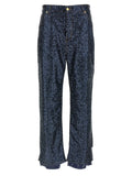 Darkpark Blue Cotton Jeans Denim