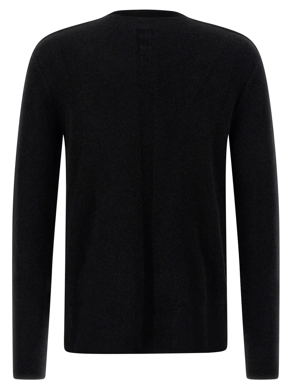 Rick Owens Black Wool Cardigan