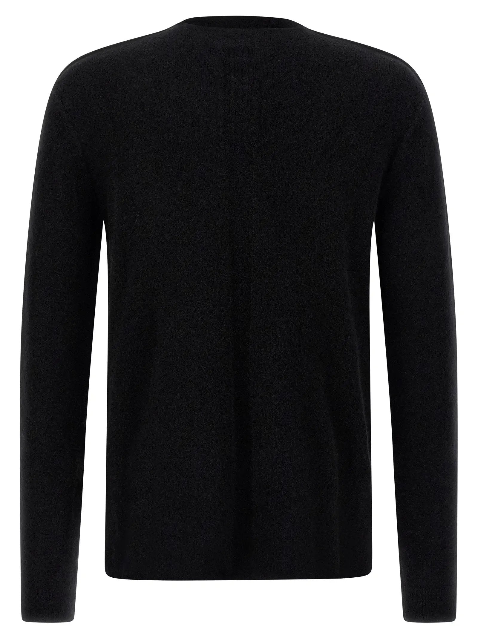 Rick Owens Black Wool Cardigan