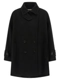 Alberto Biani Alberto Biani Black Virgin Wool Coat