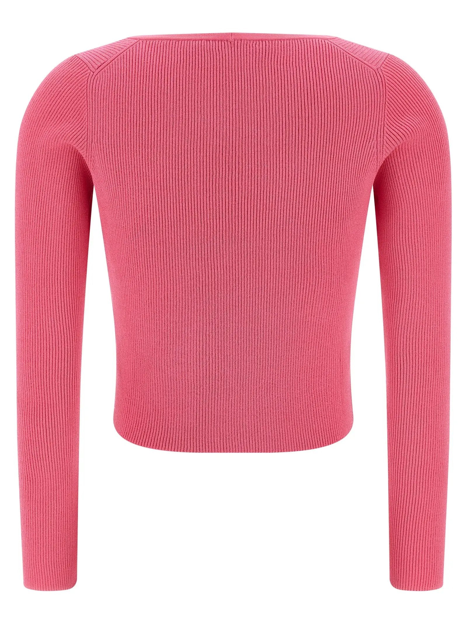 Versace Fuchsia Viscose Cardigan
