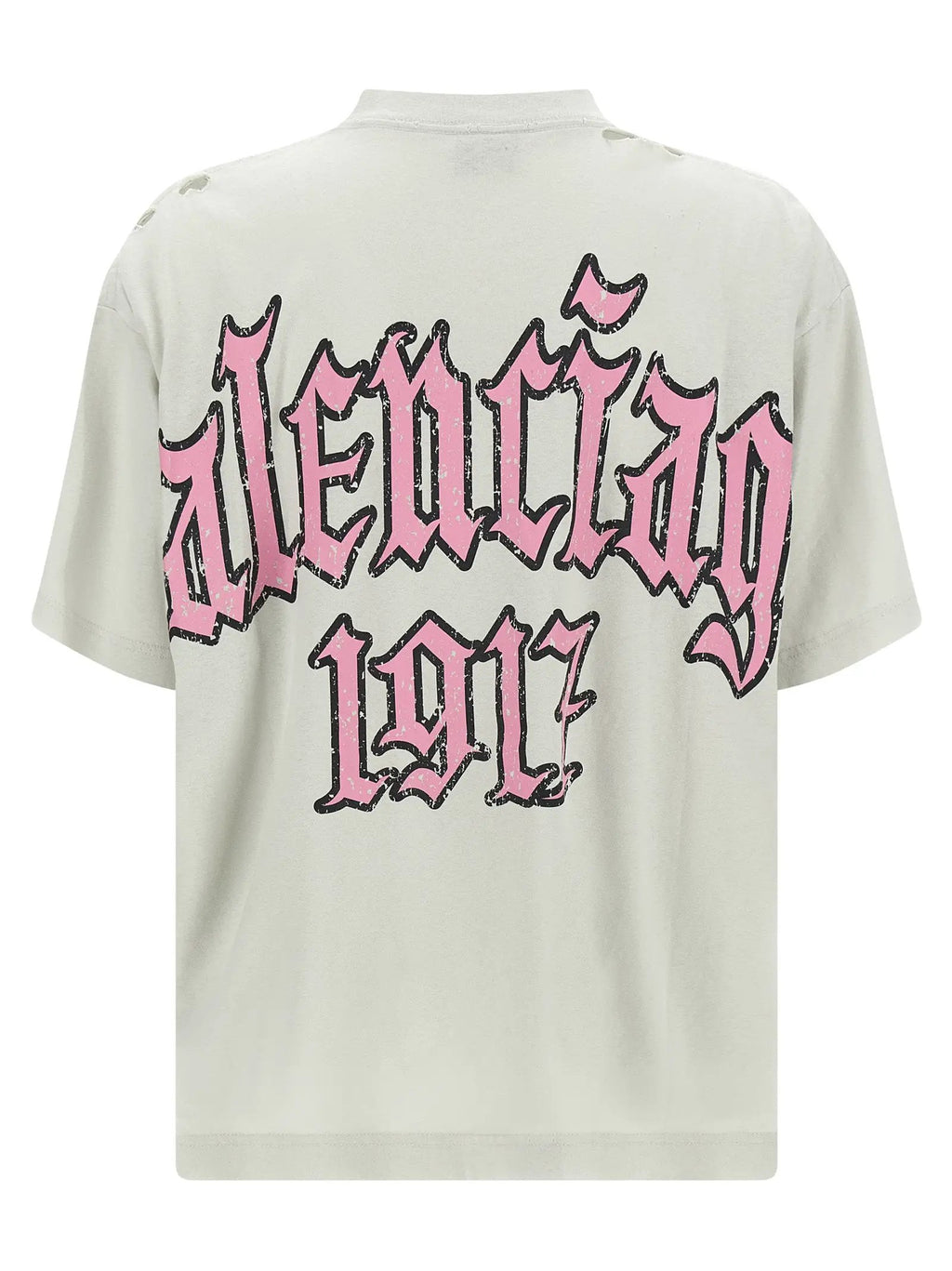 Balenciaga Beige Cotton T-Shirt