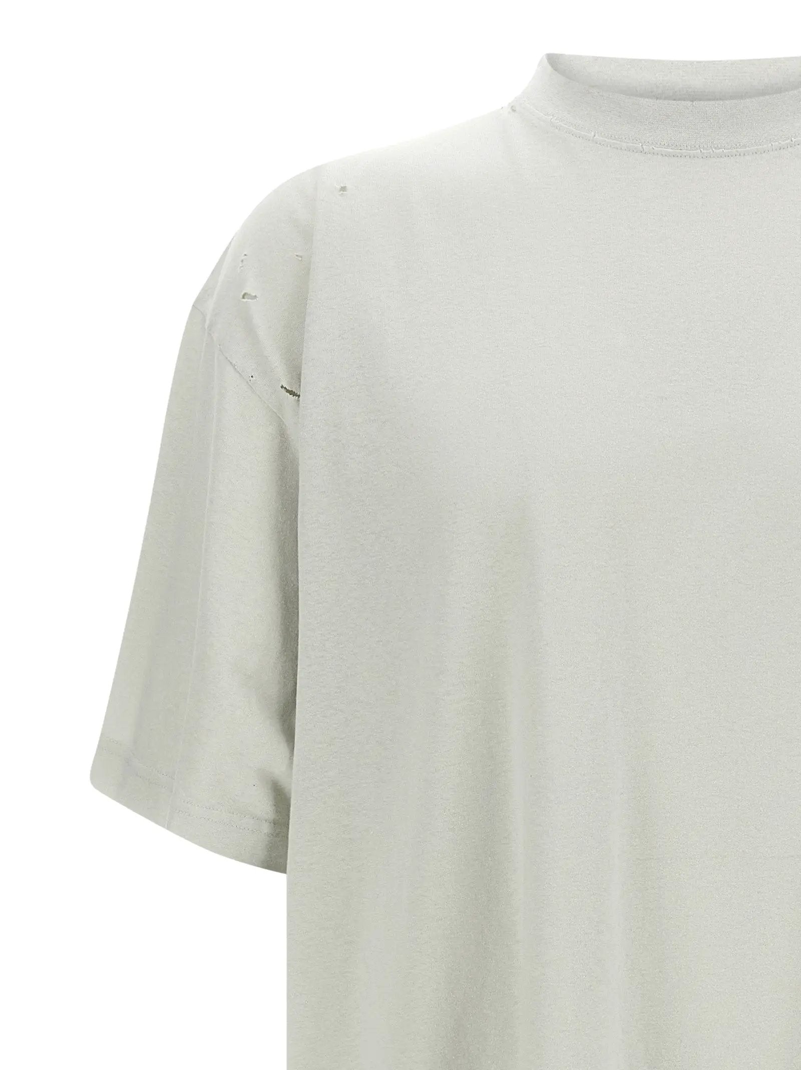 Balenciaga Beige Cotton T-Shirt