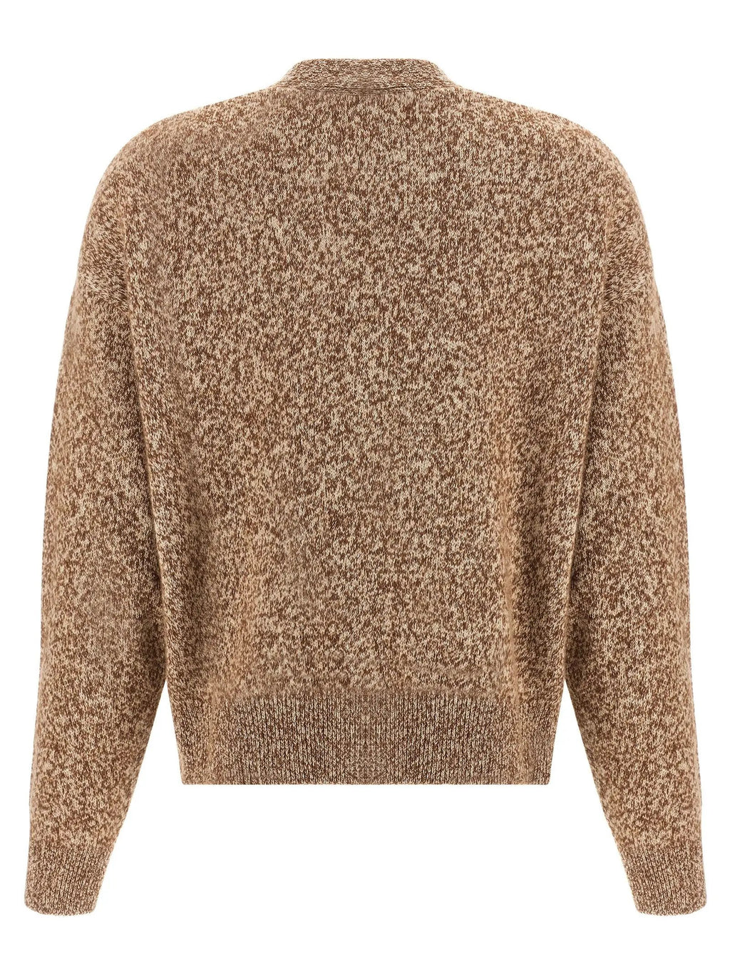 Versace Beige Virgin Wool Cardigan