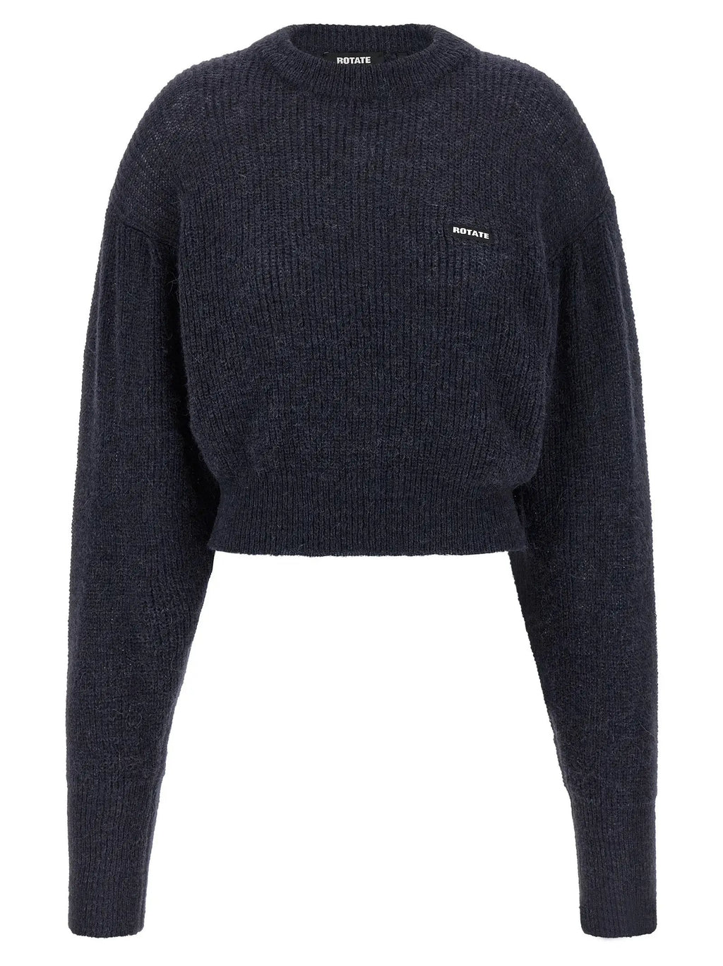 ROTATE BIRGER CHRISTENSEN Blue Wool Cardigan