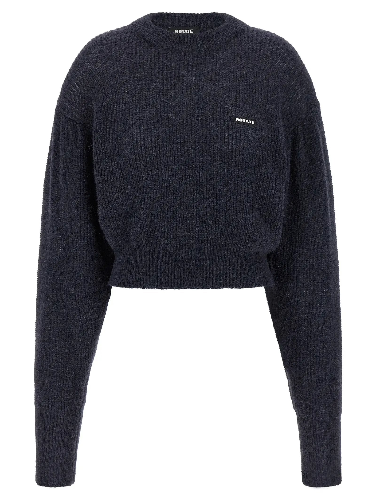 ROTATE BIRGER CHRISTENSEN Blue Wool Cardigan