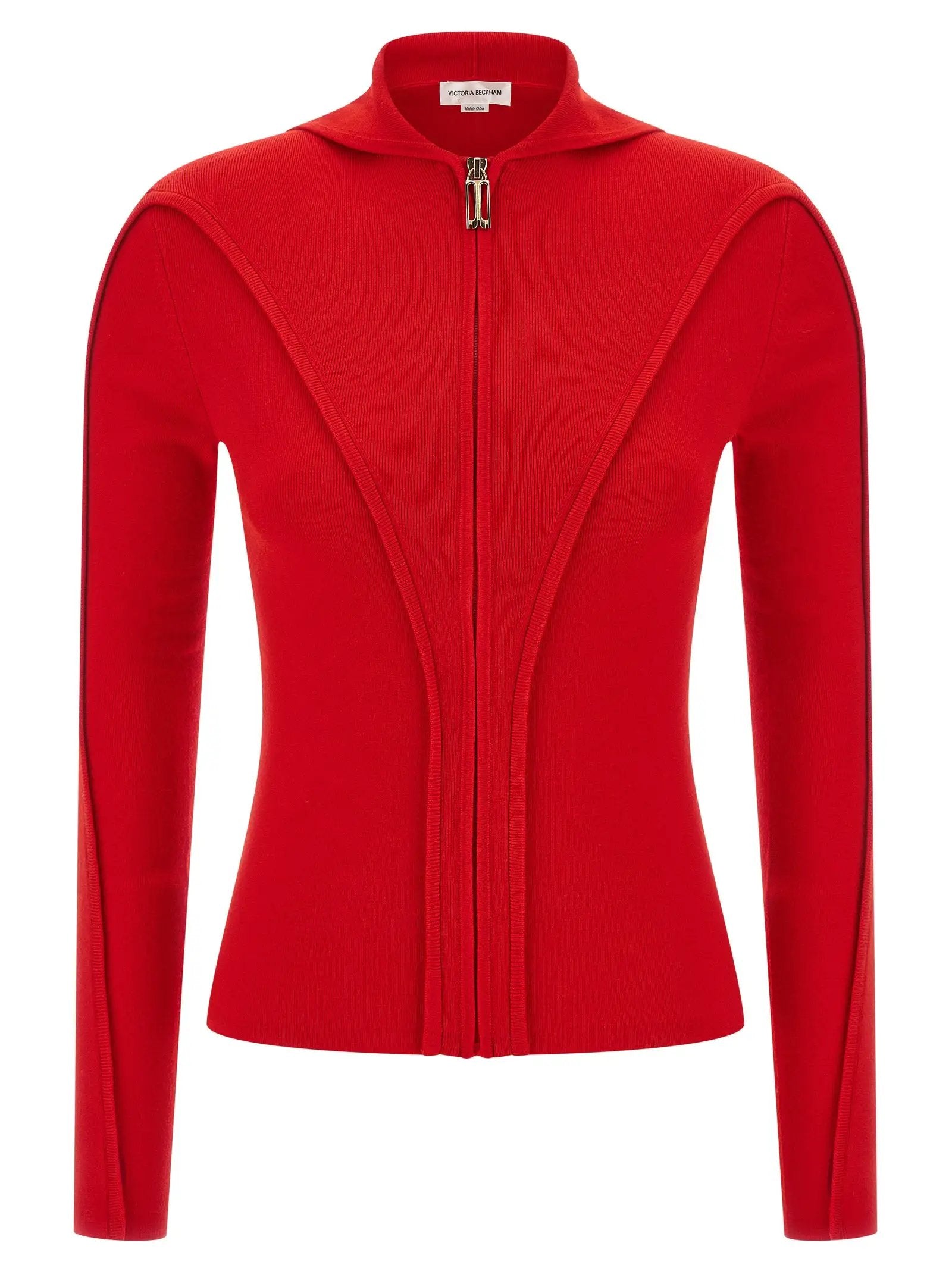 Victoria Beckham Multicolor Wool Cardigan