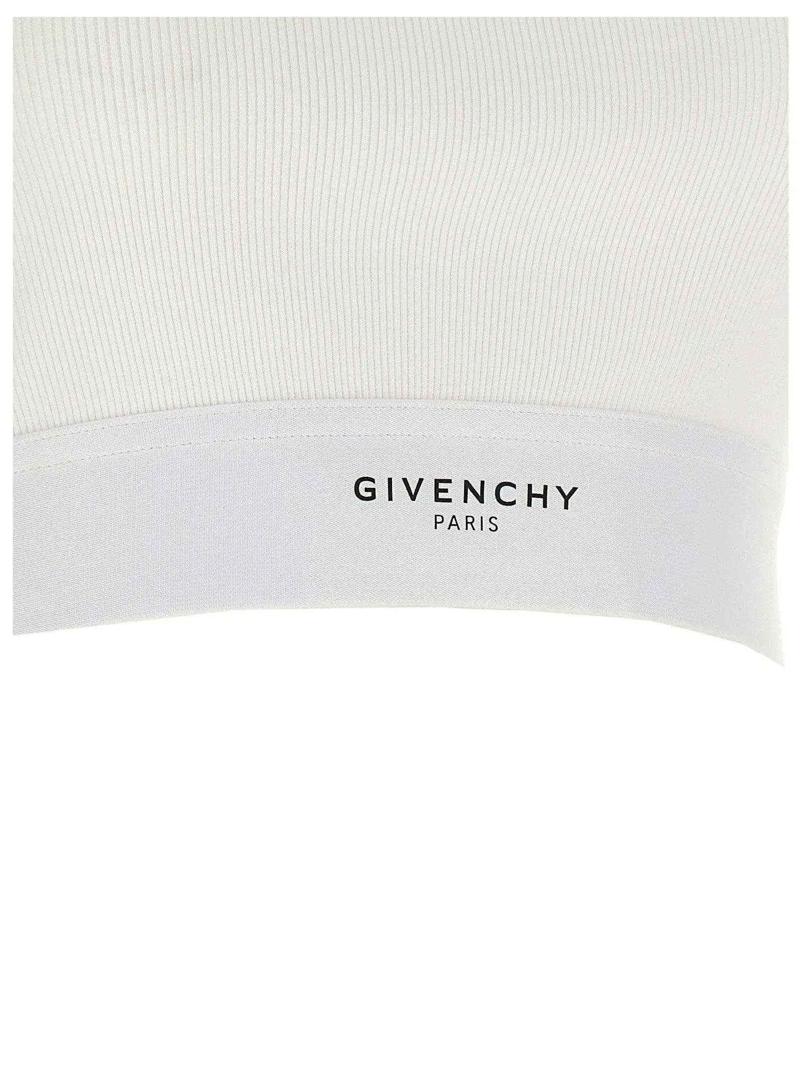 Givenchy White Cotton Tank Tops
