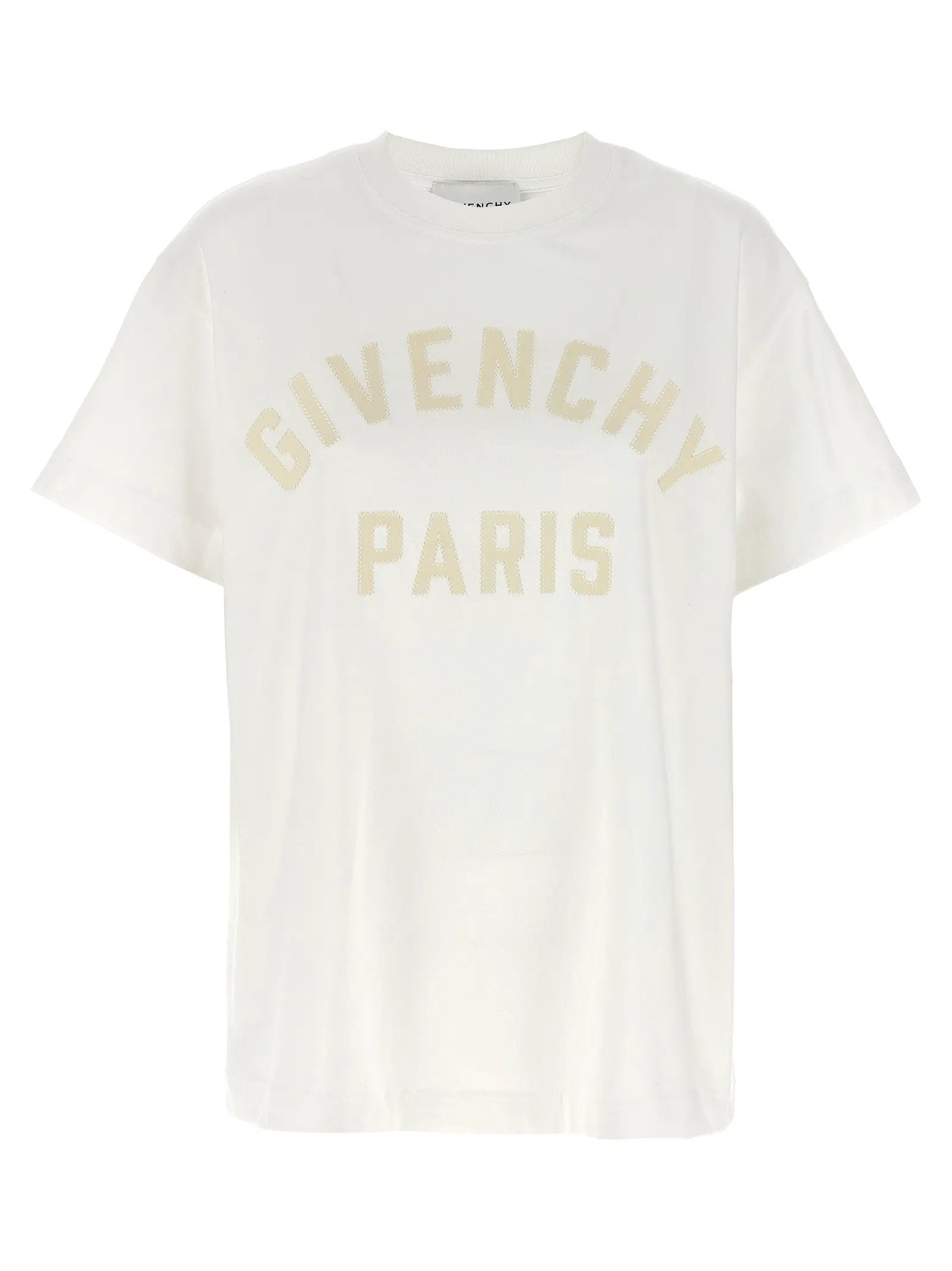 Givenchy White Cotton T-Shirt