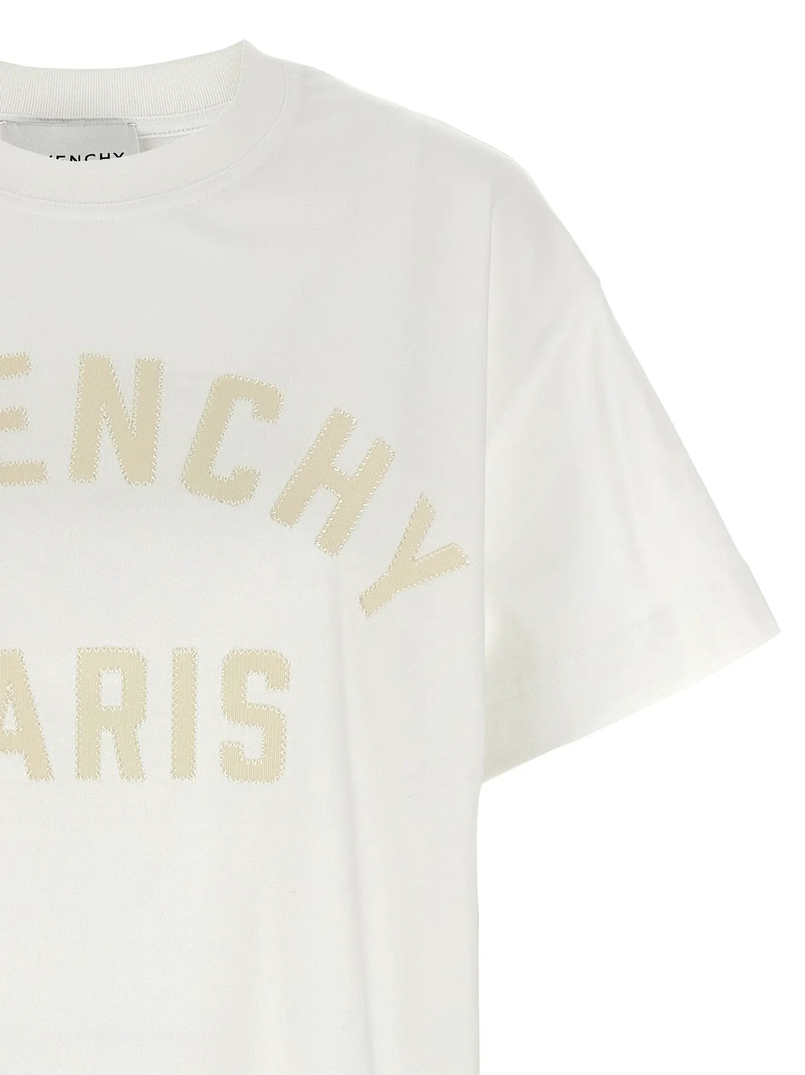 Givenchy White Cotton T-Shirt