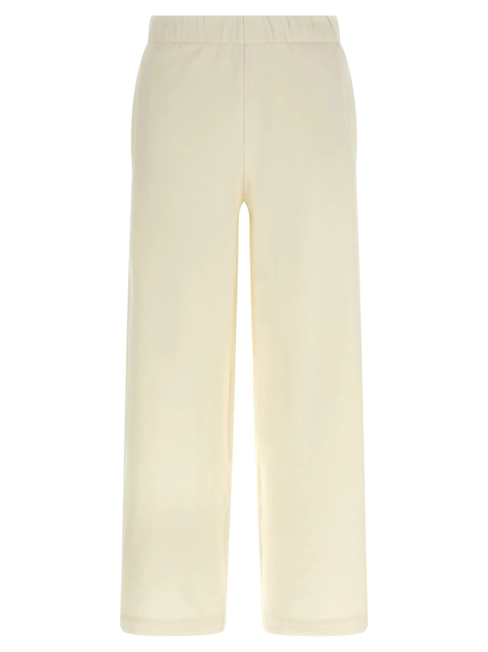 Max Mara White Silk Casual Pants