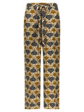 Max Mara Bicolor Silk Casual Pants