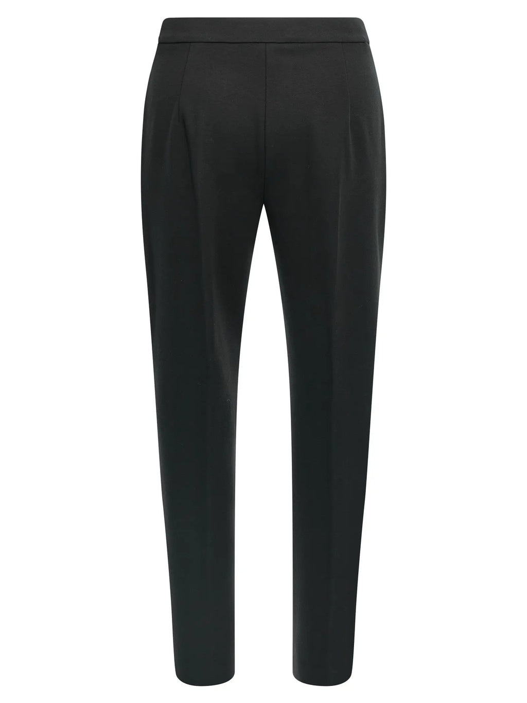 Max Mara Black Viscose Casual Pants
