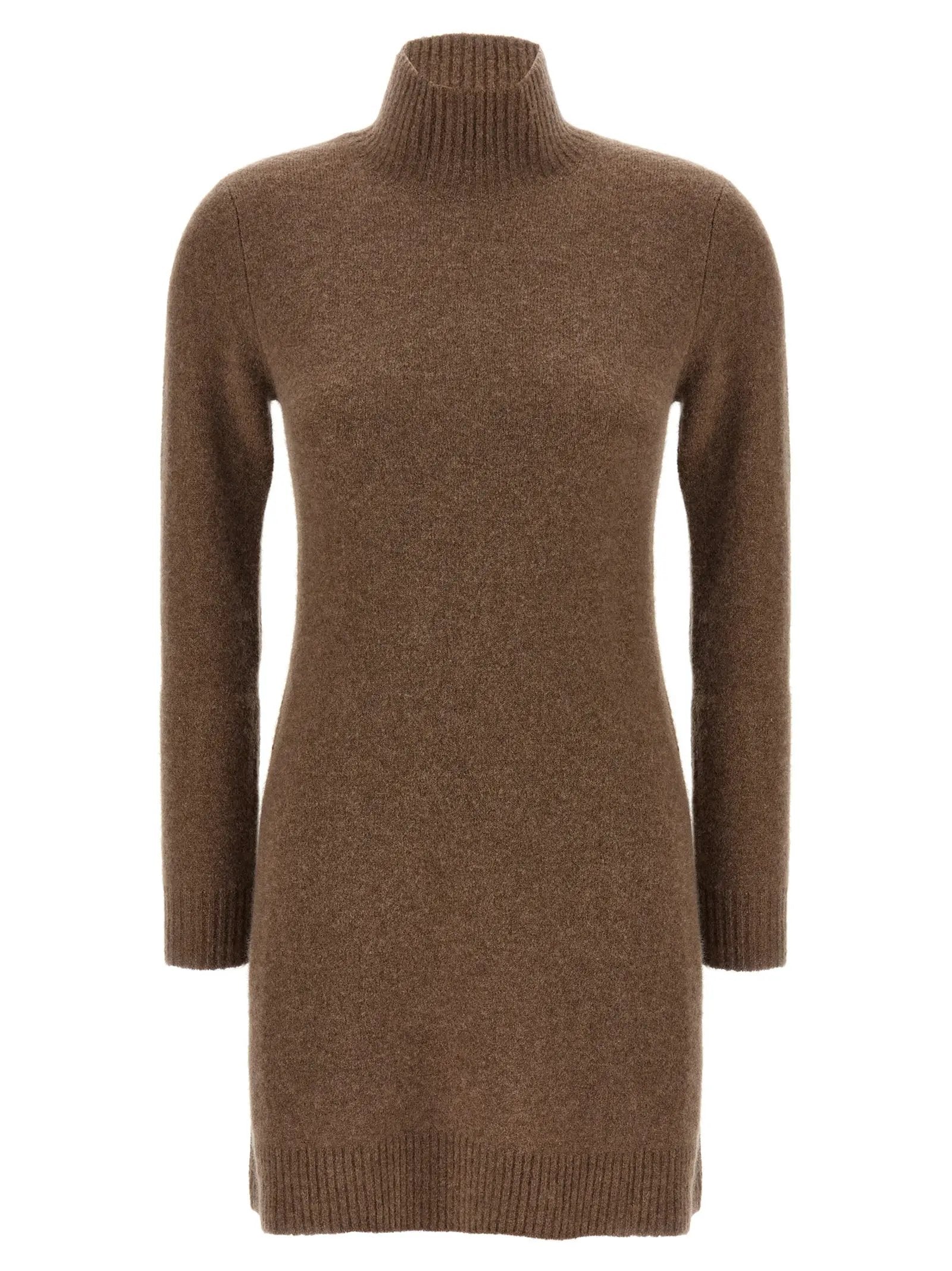 Max Mara Gray Cashmere Short Dress